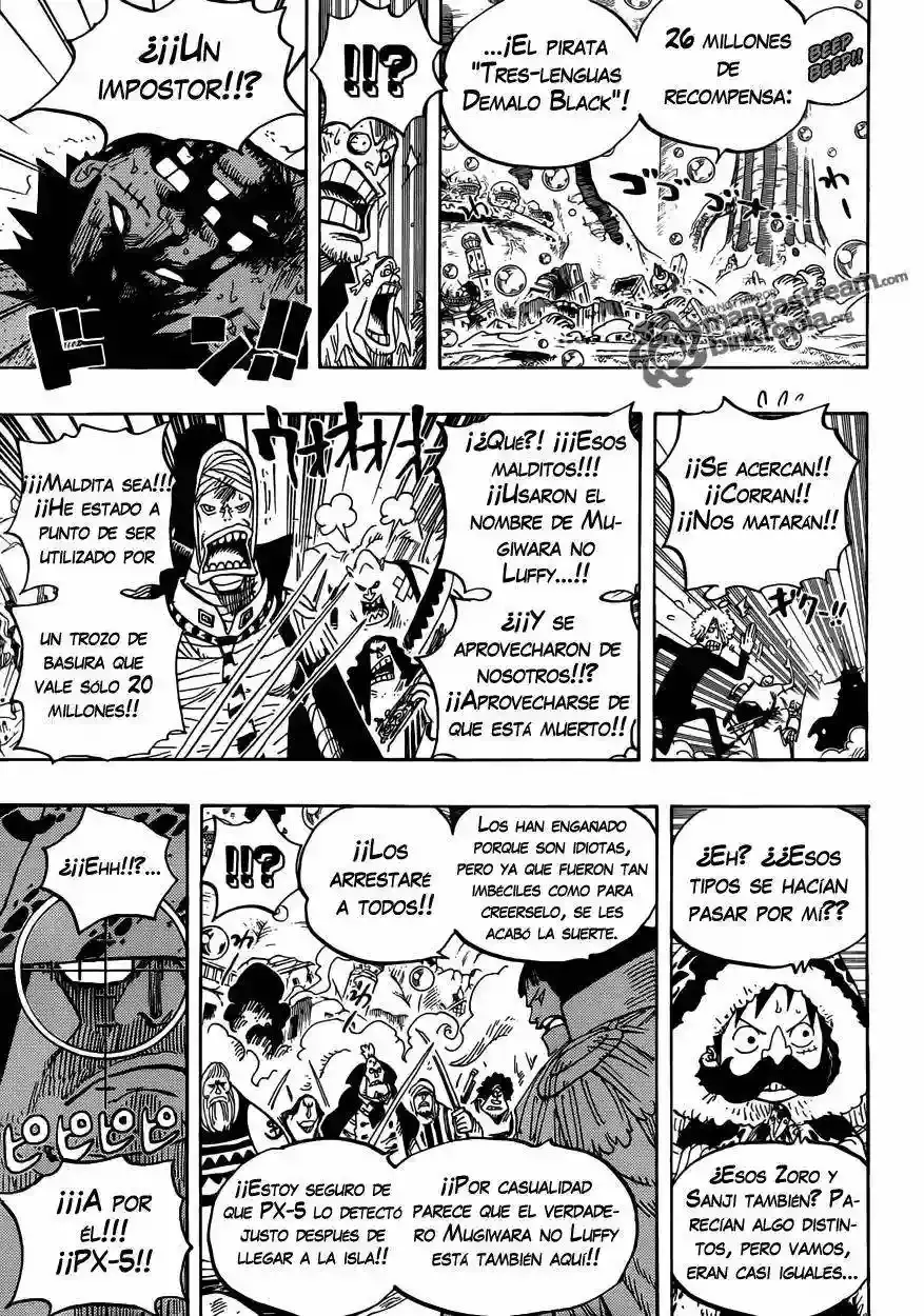 One Piece Capítulo 601 - Página 11 en español