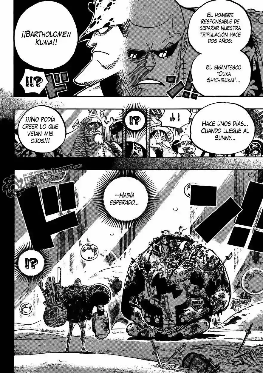One Piece Capítulo 603 - Página 14 en español