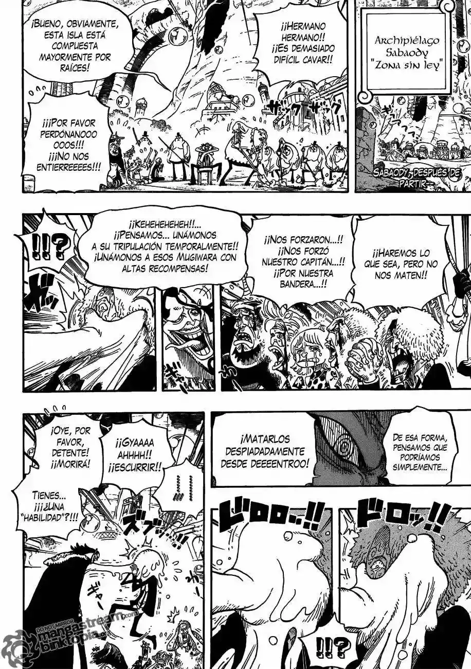 One Piece Capítulo 603 - Página 3 en español