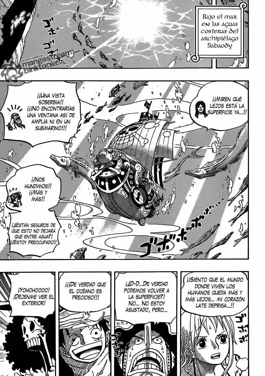 One Piece Capítulo 603 - Página 8 en español