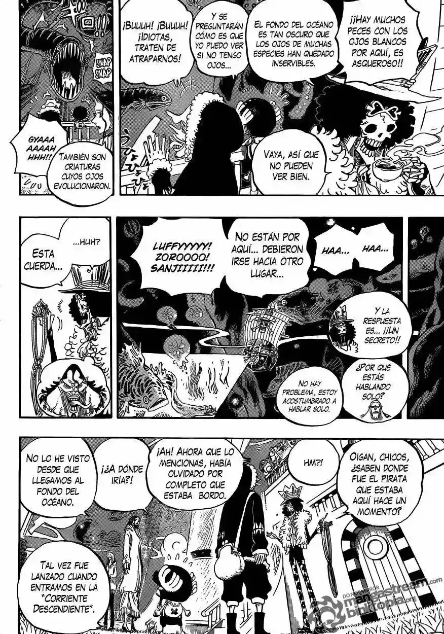 One Piece Capítulo 606 - Página 5 en español