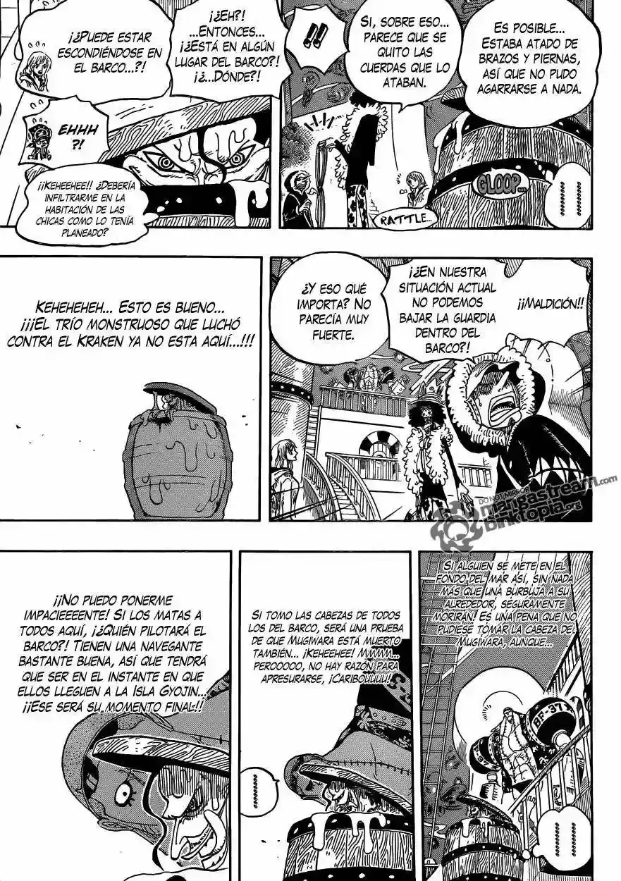 One Piece Capítulo 606 - Página 6 en español