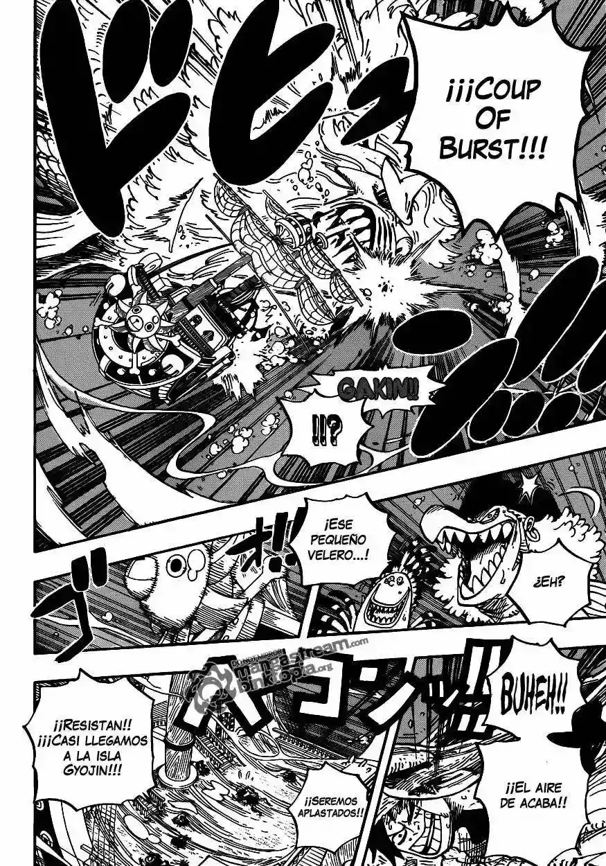 One Piece Capítulo 608 - Página 5 en español