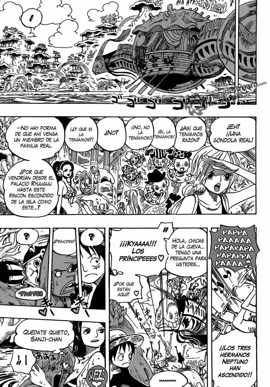 One Piece Capítulo 609 - Página 8 en español