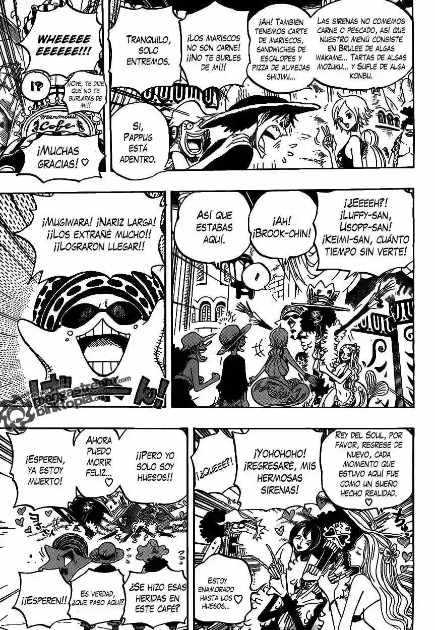 One Piece Capítulo 610 - Página 10 en español