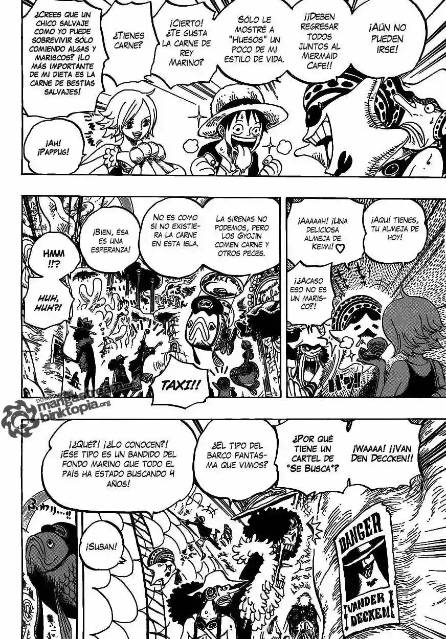 One Piece Capítulo 610 - Página 11 en español