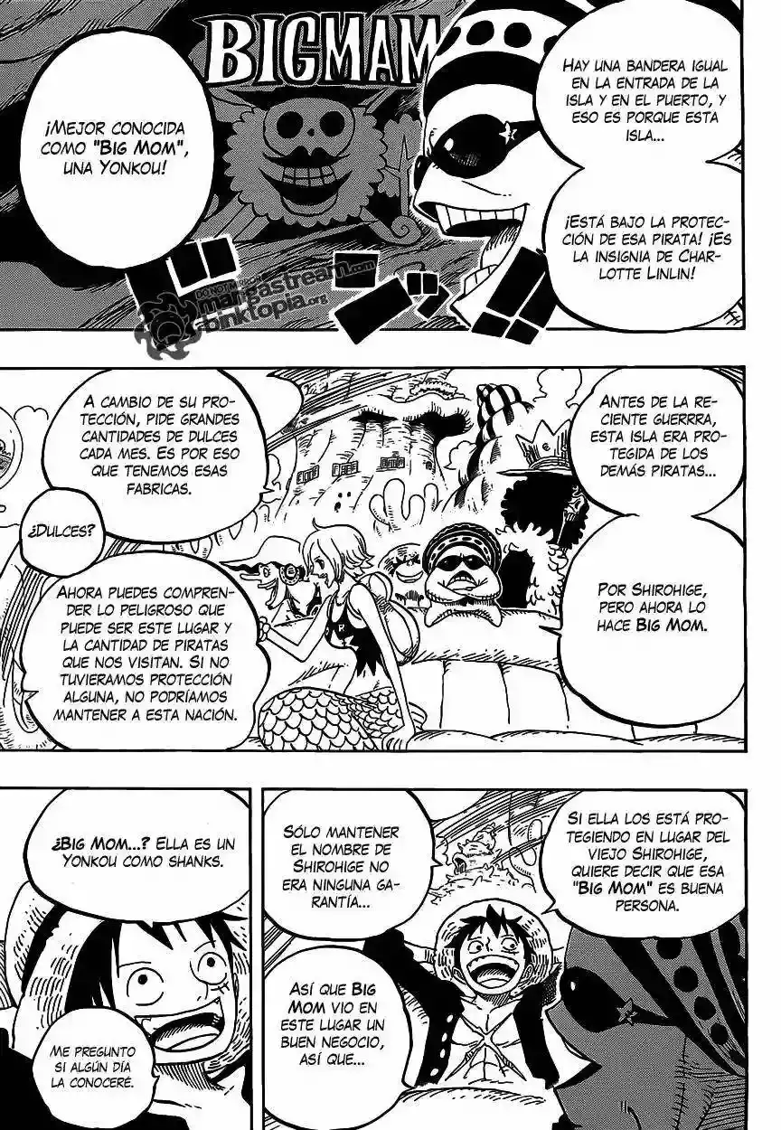 One Piece Capítulo 610 - Página 14 en español