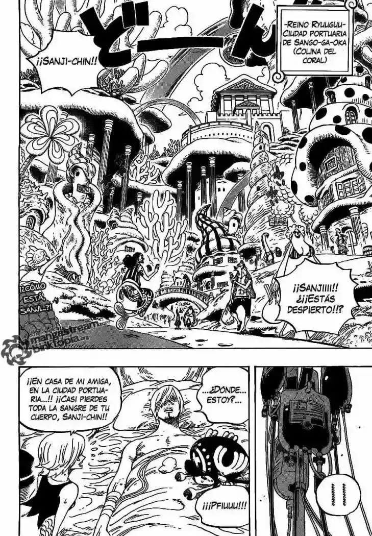 One Piece Capítulo 610 - Página 3 en español