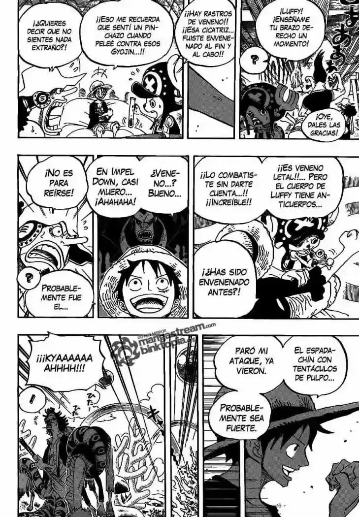 One Piece Capítulo 610 - Página 5 en español