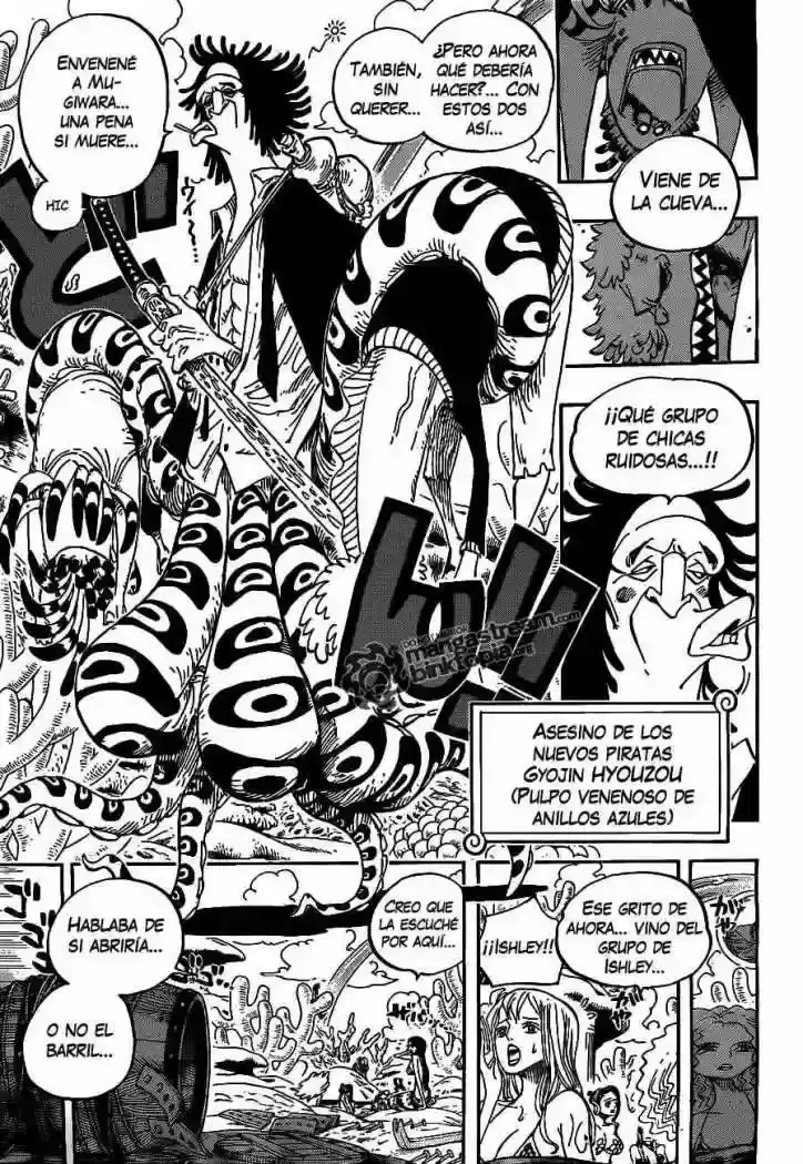 One Piece Capítulo 610 - Página 6 en español
