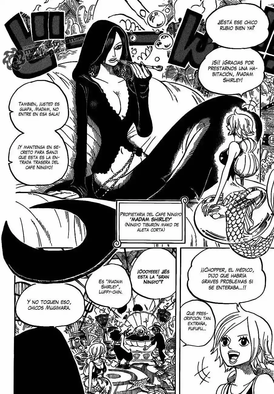 One Piece Capítulo 610 - Página 7 en español