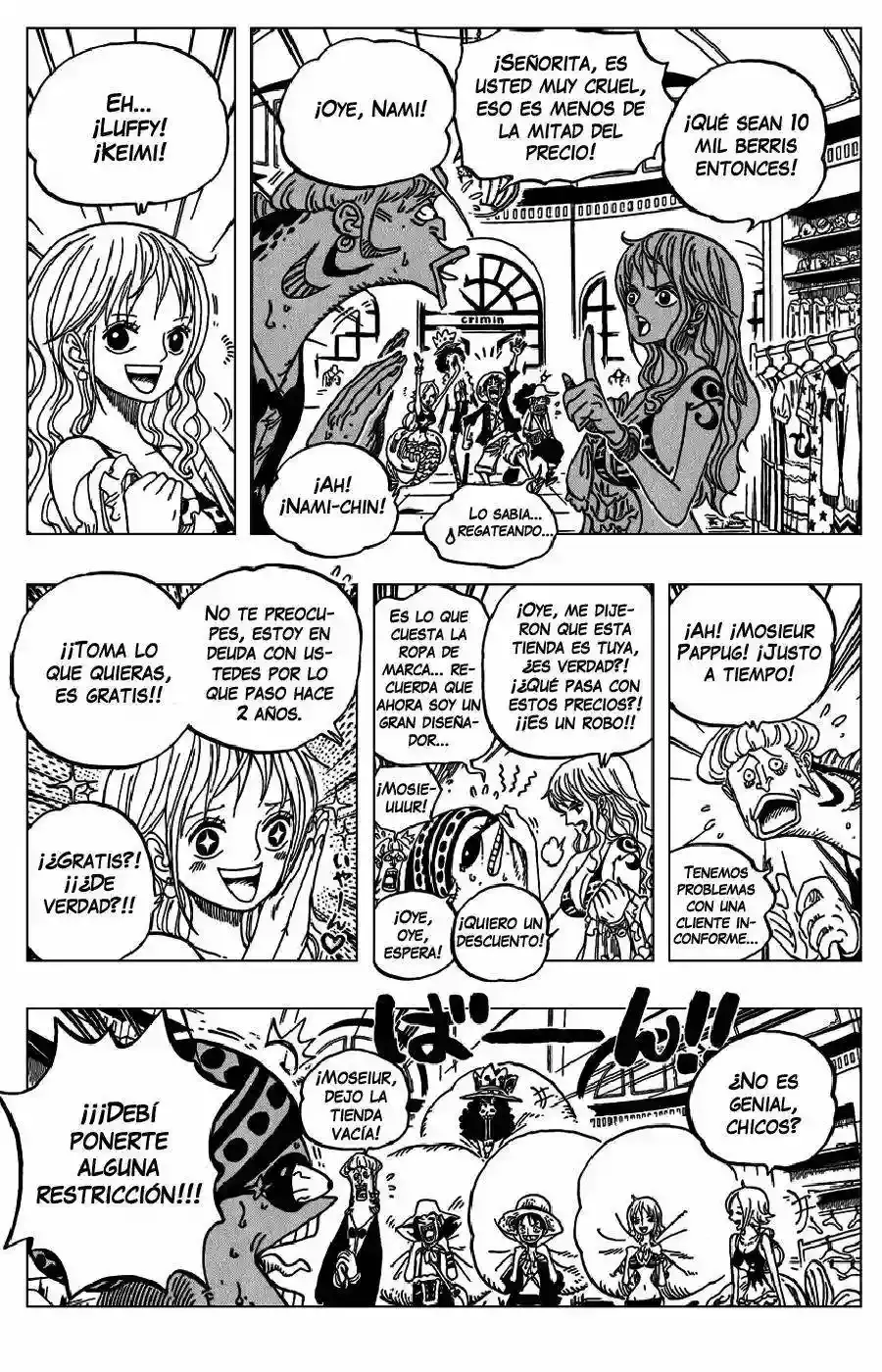 One Piece Capítulo 611 - Página 8 en español