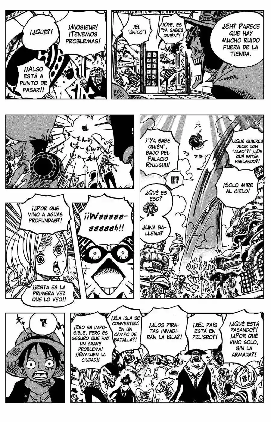 One Piece Capítulo 611 - Página 9 en español
