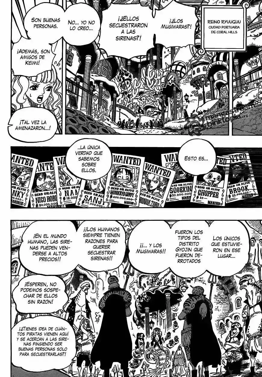 One Piece Capítulo 612 - Página 7 en español