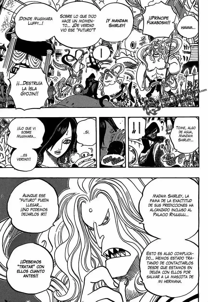 One Piece Capítulo 612 - Página 8 en español