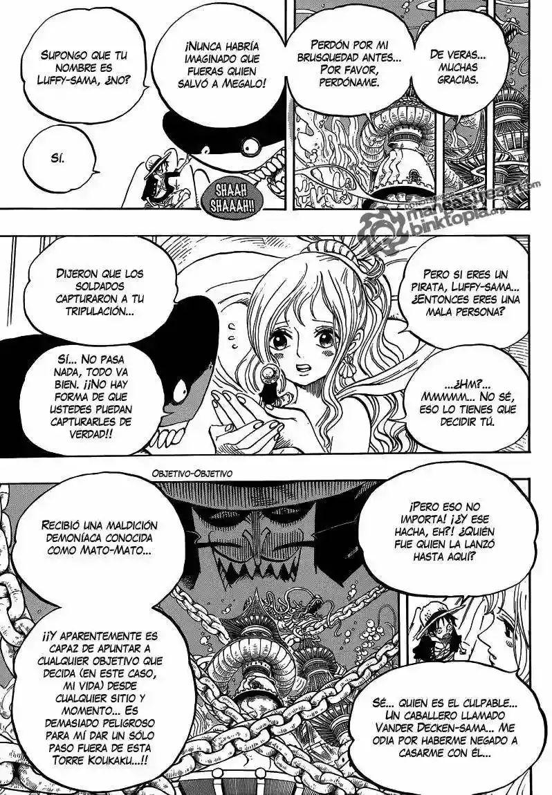 One Piece Capítulo 613 - Página 10 en español