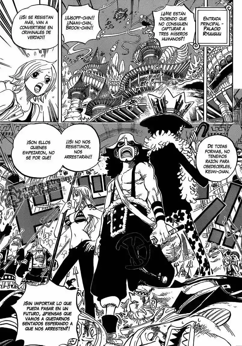 One Piece Capítulo 613 - Página 14 en español