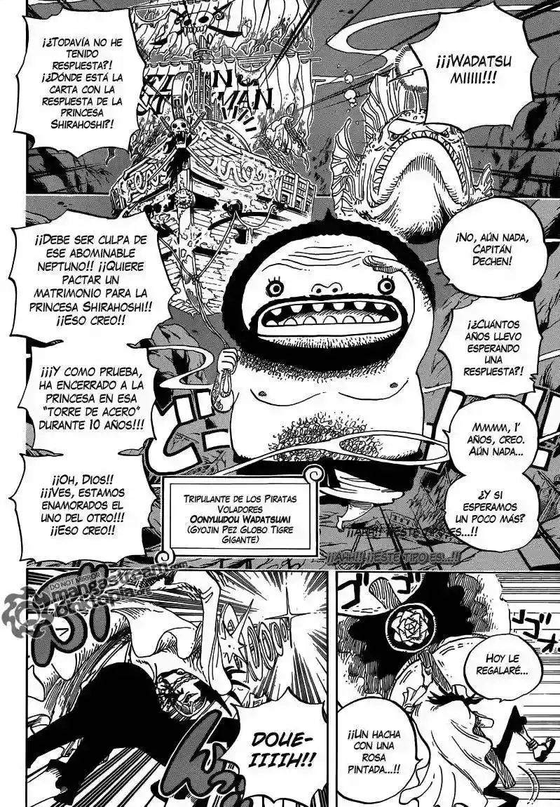 One Piece Capítulo 613 - Página 3 en español