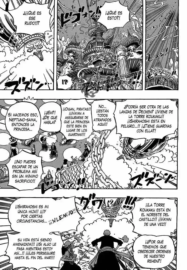 One Piece Capítulo 614 - Página 13 en español