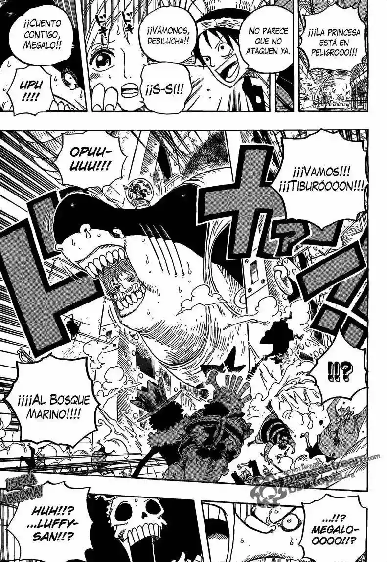 One Piece Capítulo 614 - Página 16 en español