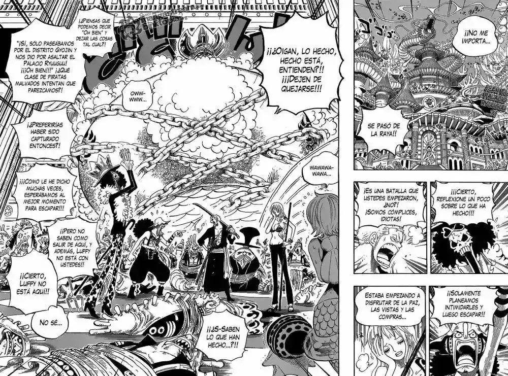 One Piece Capítulo 614 - Página 3 en español