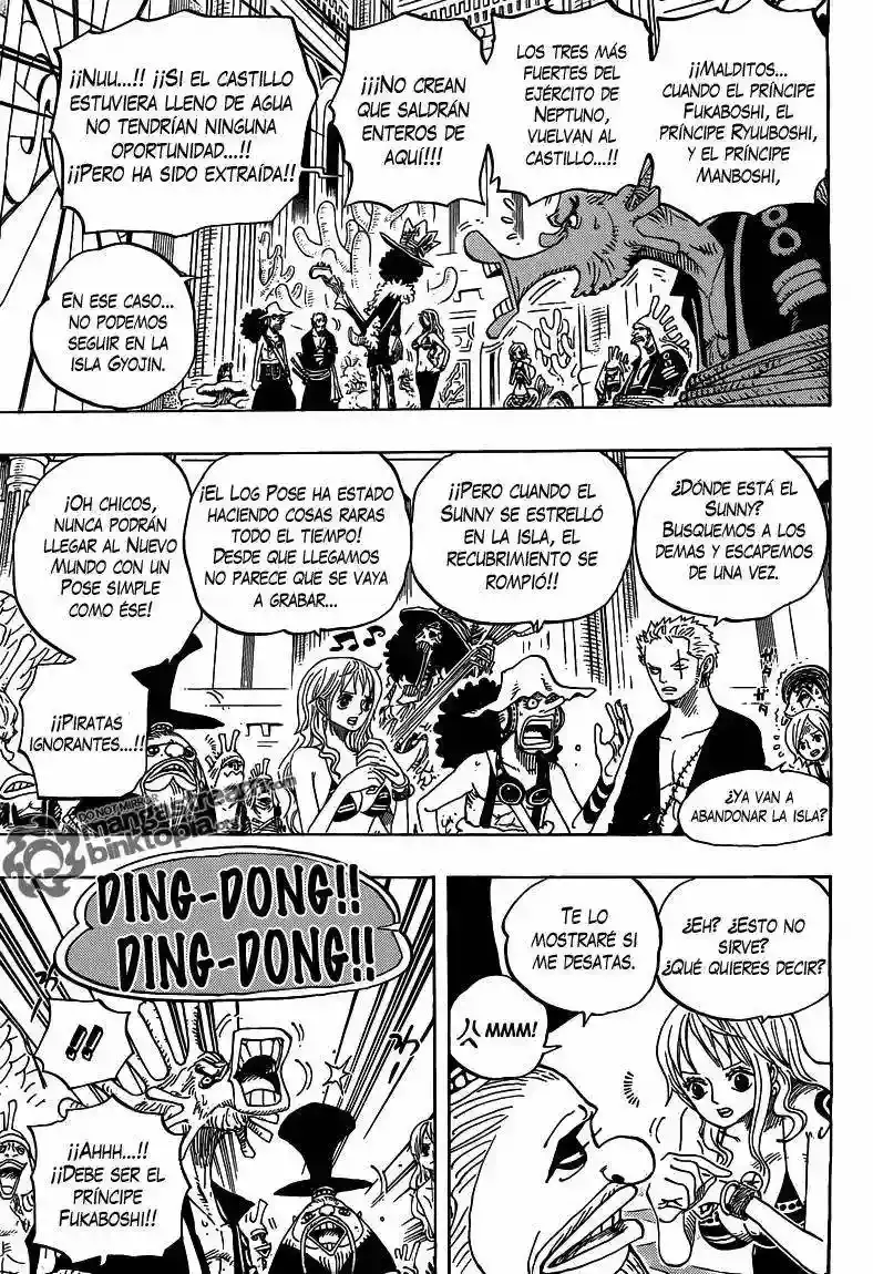 One Piece Capítulo 614 - Página 5 en español