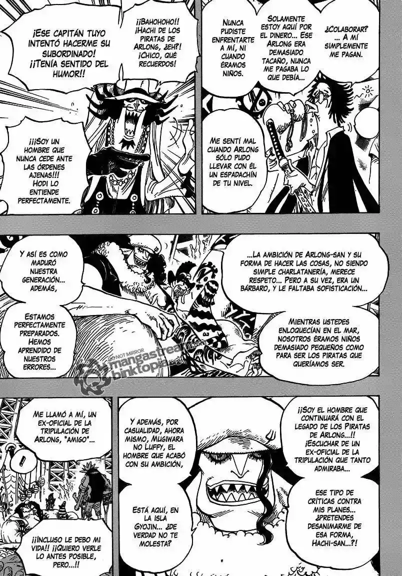 One Piece Capítulo 615 - Página 10 en español