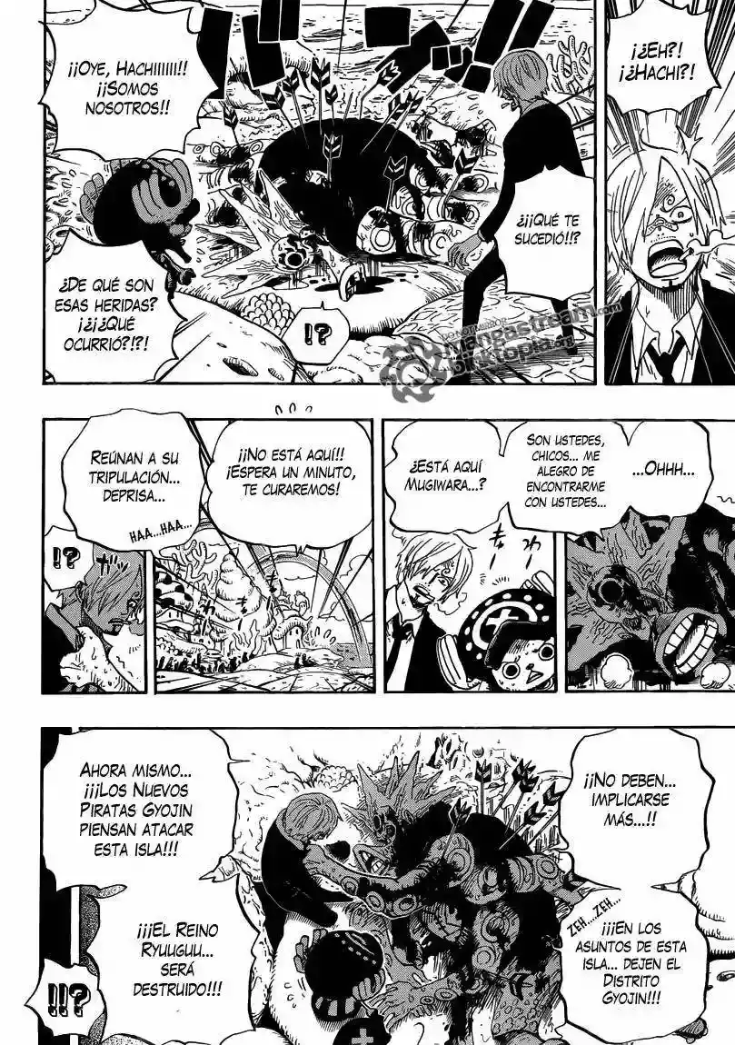 One Piece Capítulo 615 - Página 7 en español