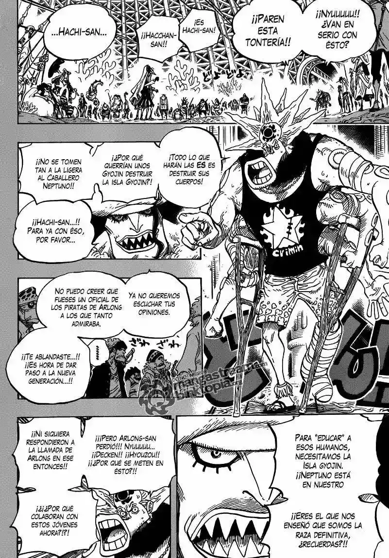One Piece Capítulo 615 - Página 9 en español