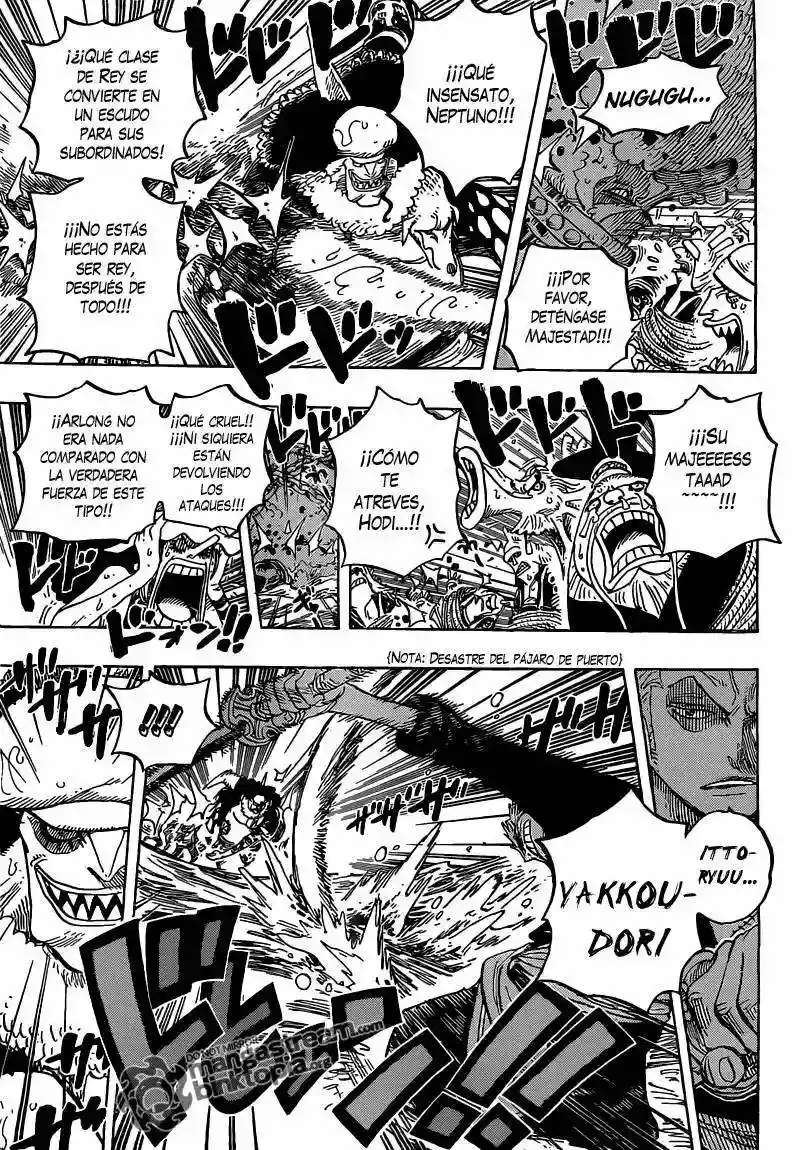 One Piece Capítulo 617 - Página 10 en español