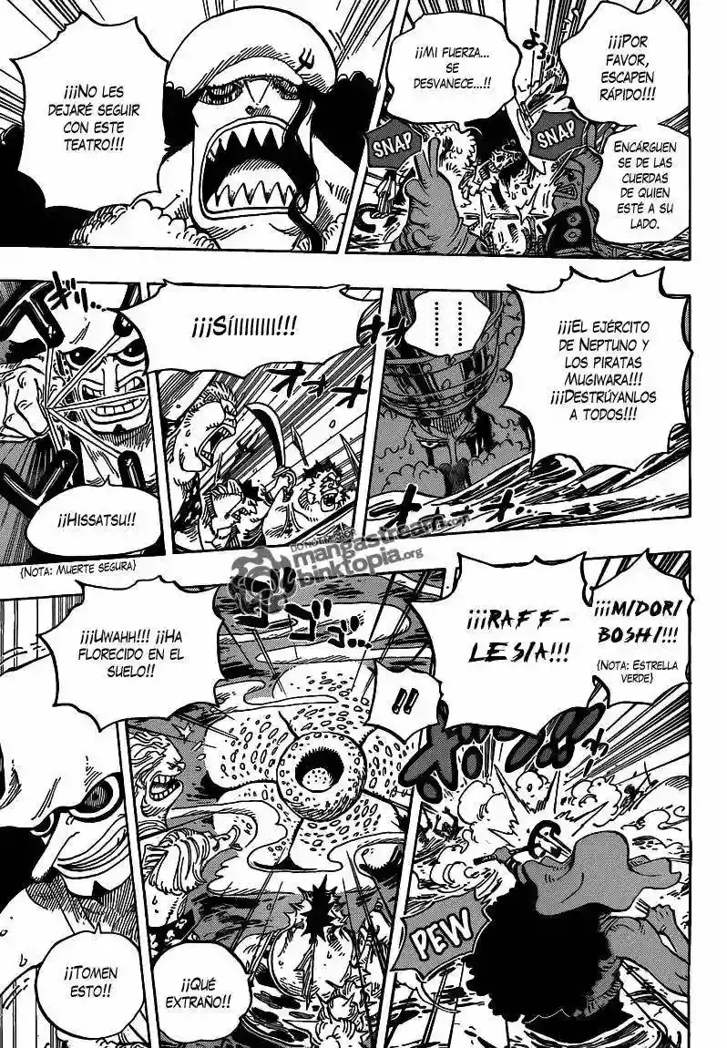 One Piece Capítulo 617 - Página 12 en español