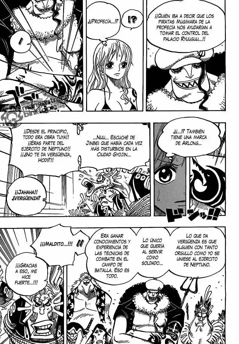 One Piece Capítulo 617 - Página 4 en español