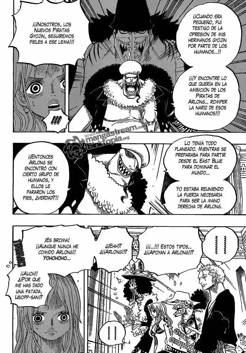 One Piece Capítulo 617 - Página 5 en español