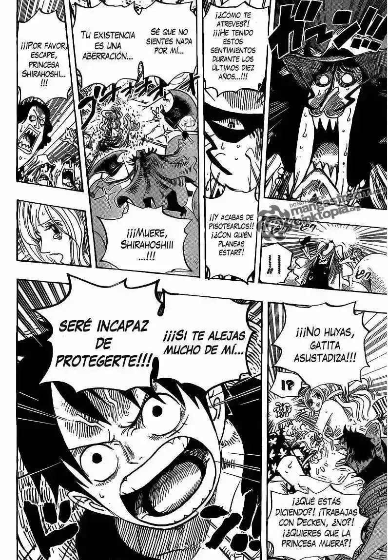 One Piece Capítulo 618 - Página 8 en español