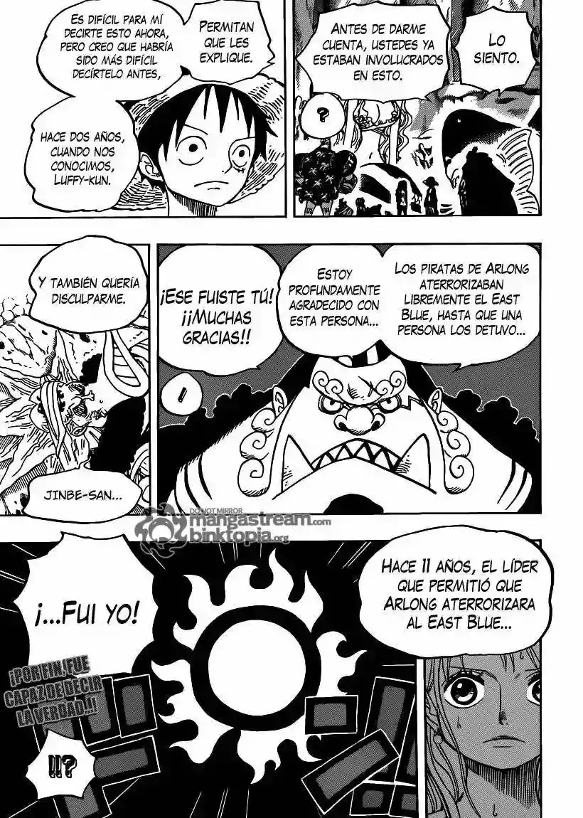 One Piece Capítulo 619 - Página 16 en español