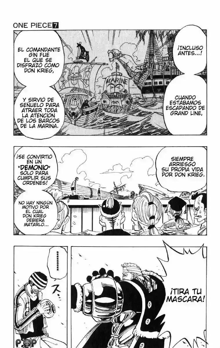 One Piece Capítulo 62 - Página 7 en español