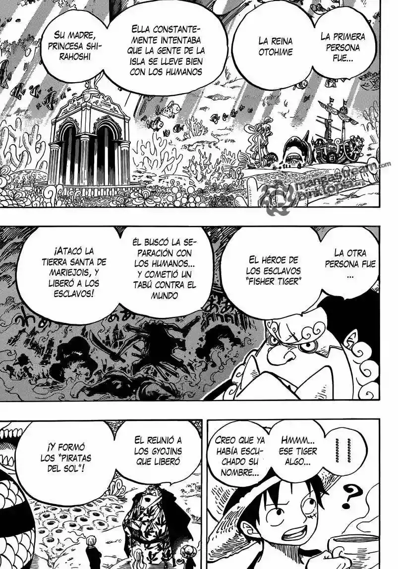 One Piece Capítulo 620 - Página 16 en español