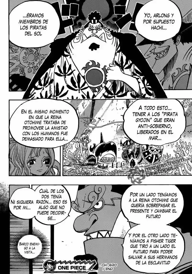 One Piece Capítulo 620 - Página 17 en español