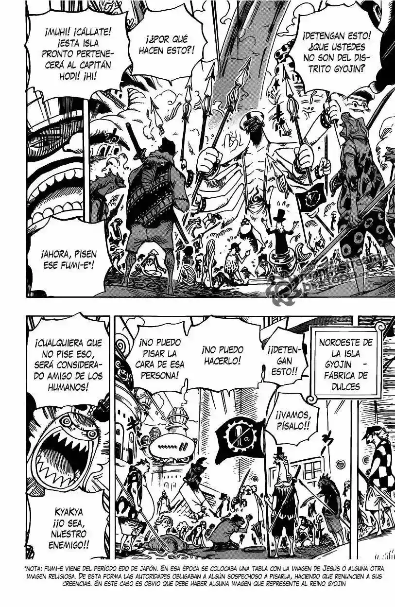 One Piece Capítulo 620 - Página 5 en español