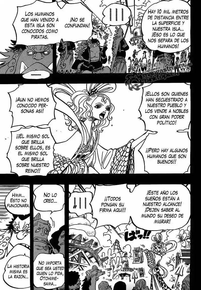 One Piece Capítulo 621 - Página 10 en español