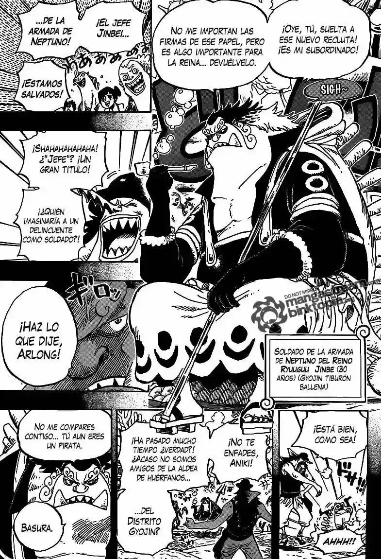 One Piece Capítulo 621 - Página 14 en español