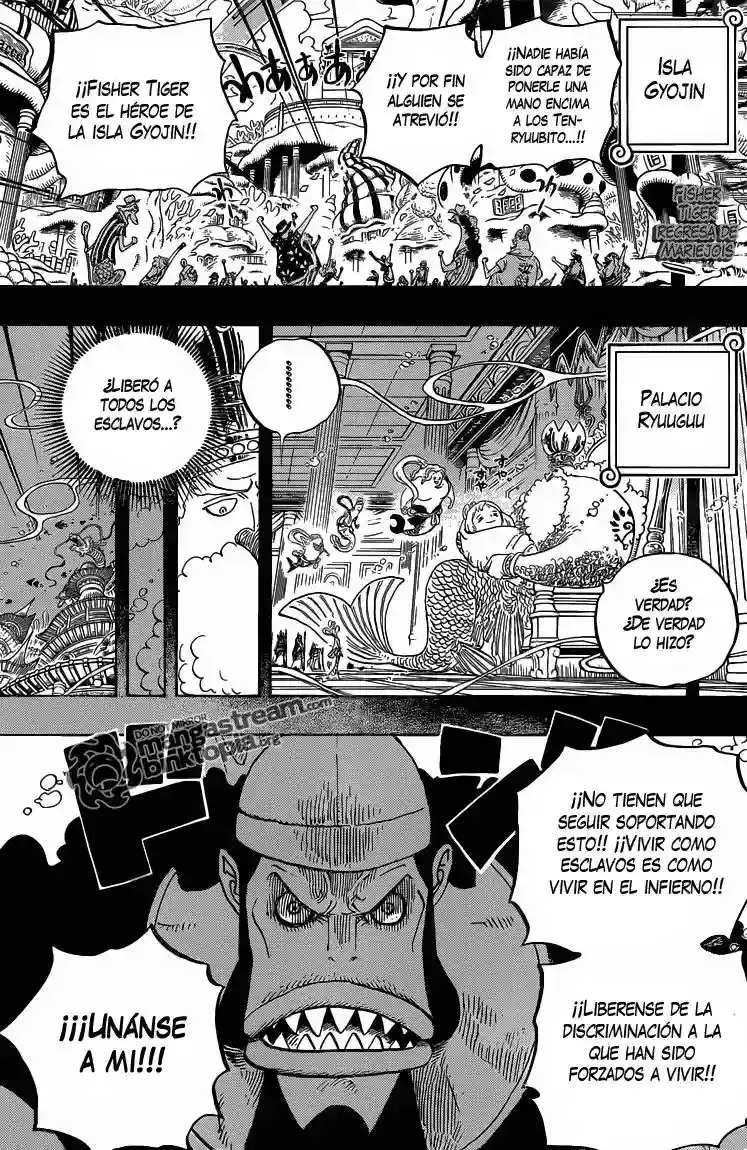 One Piece Capítulo 622 - Página 4 en español