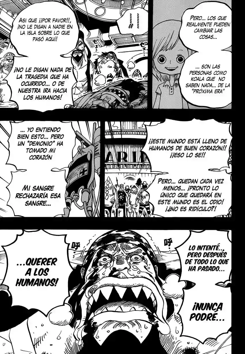 One Piece Capítulo 623 - Página 18 en español