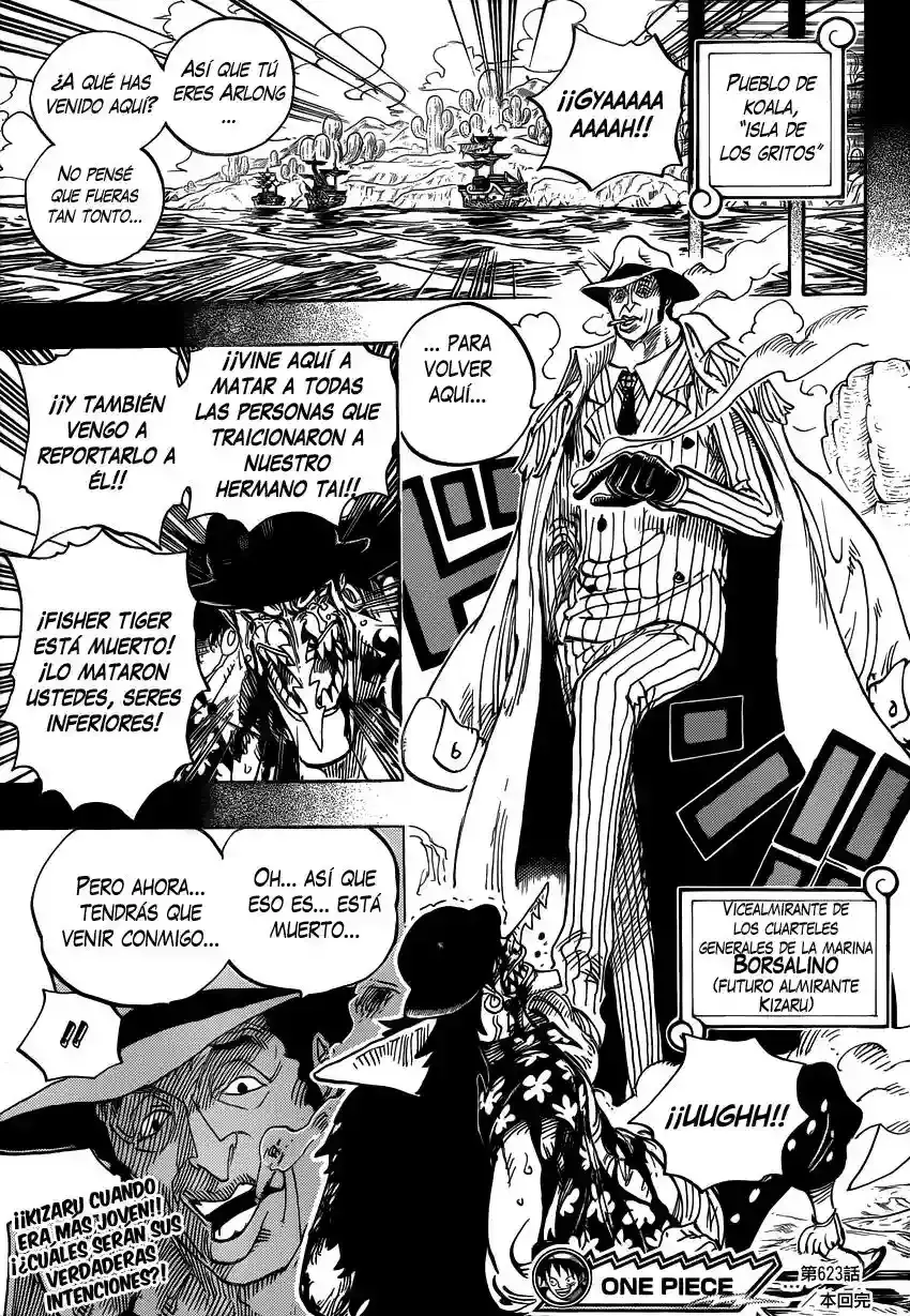 One Piece Capítulo 623 - Página 20 en español