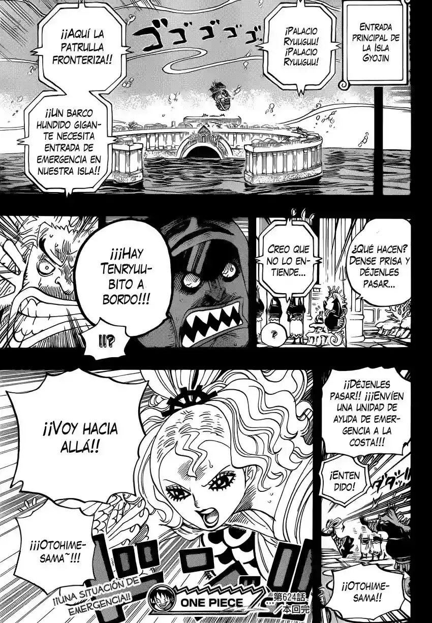 One Piece Capítulo 624 - Página 18 en español