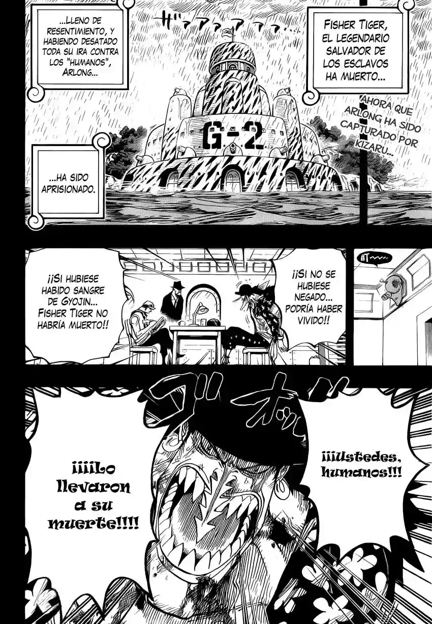 One Piece Capítulo 624 - Página 3 en español