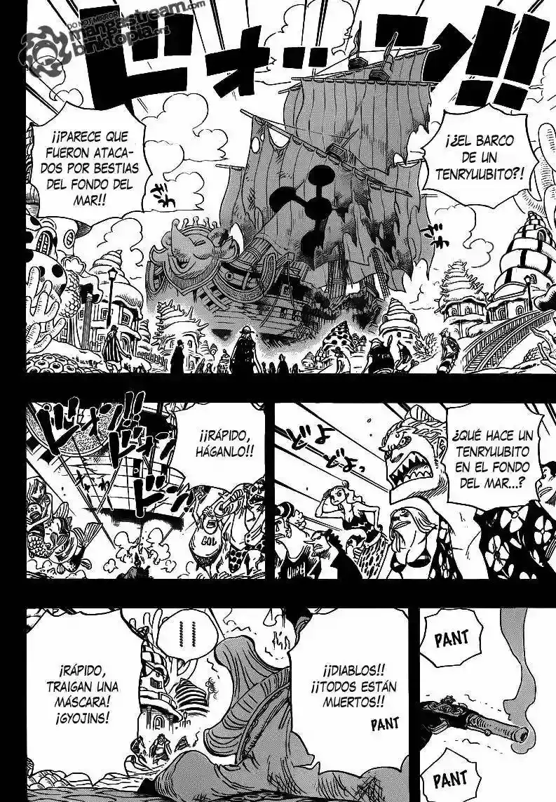 One Piece Capítulo 625 - Página 3 en español