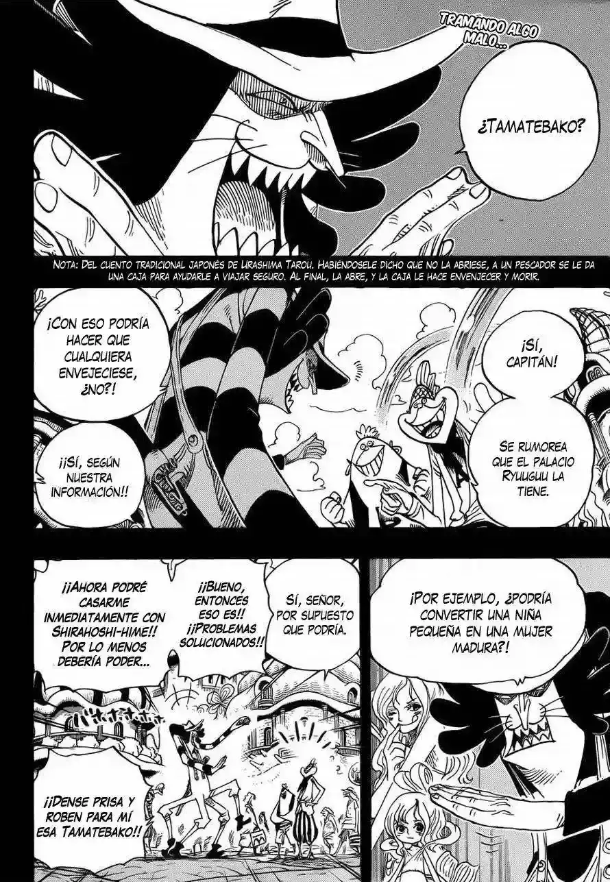 One Piece Capítulo 626 - Página 3 en español