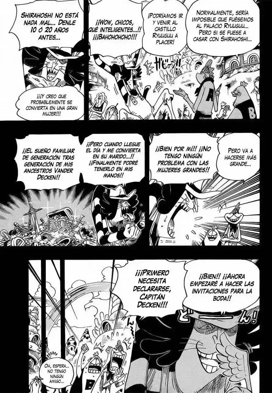 One Piece Capítulo 626 - Página 4 en español