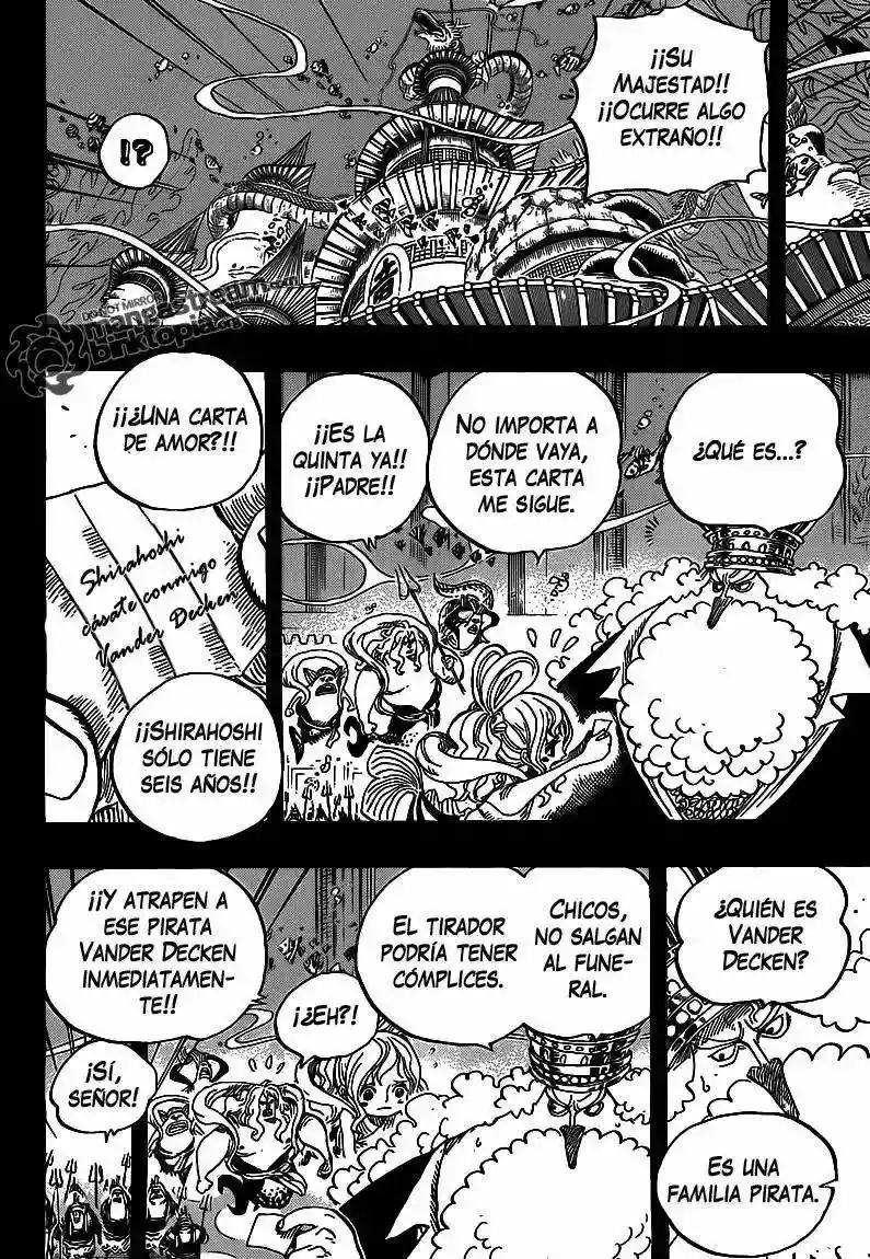 One Piece Capítulo 627 - Página 8 en español